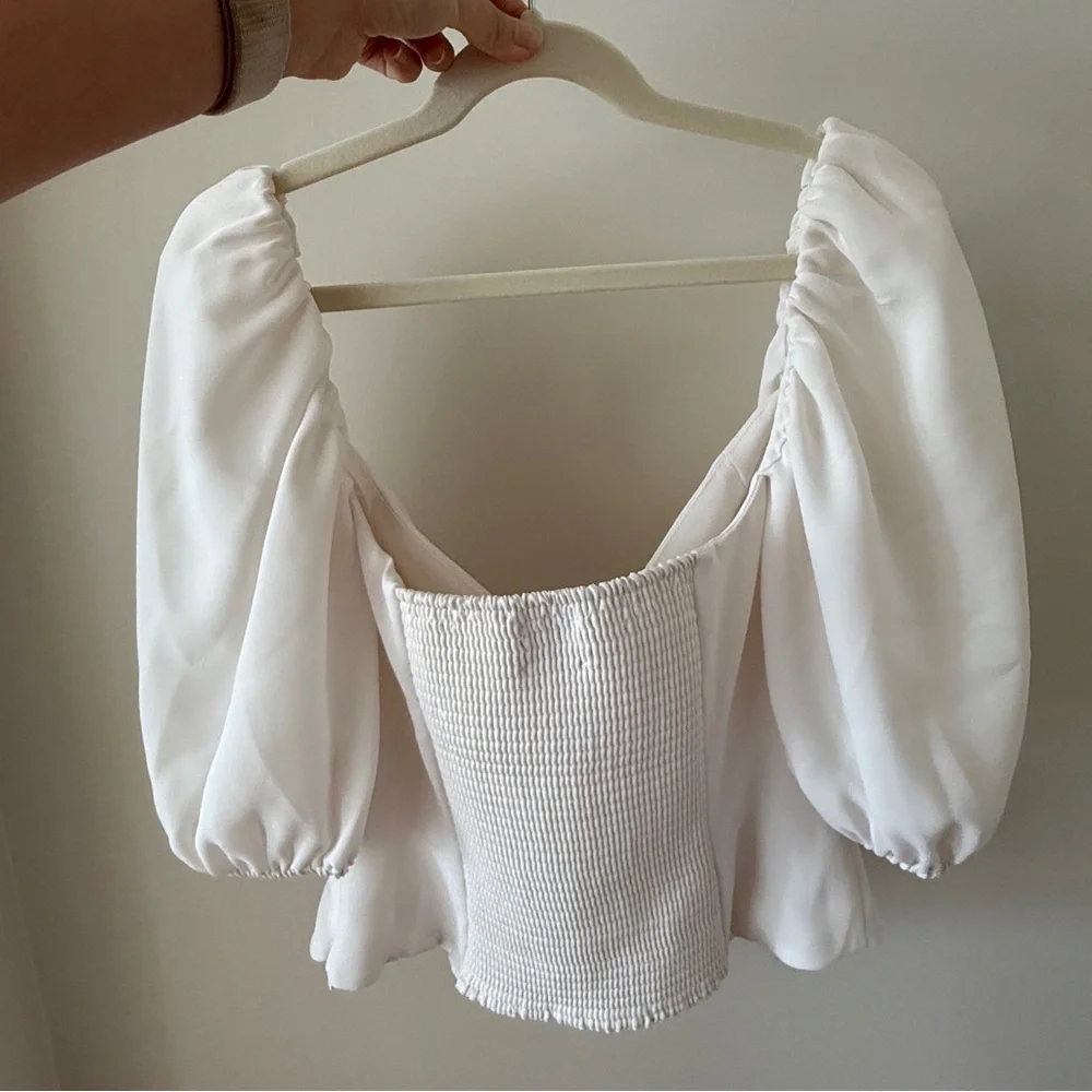 Aritzia Wilfred Novella Short Sleeve Top - Picture 4 of 4